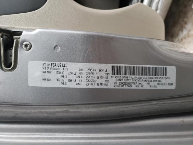Photo 10 from auction – 2019 DODGE GRAND CARA with VIN 2C4RDGBG2KR677817