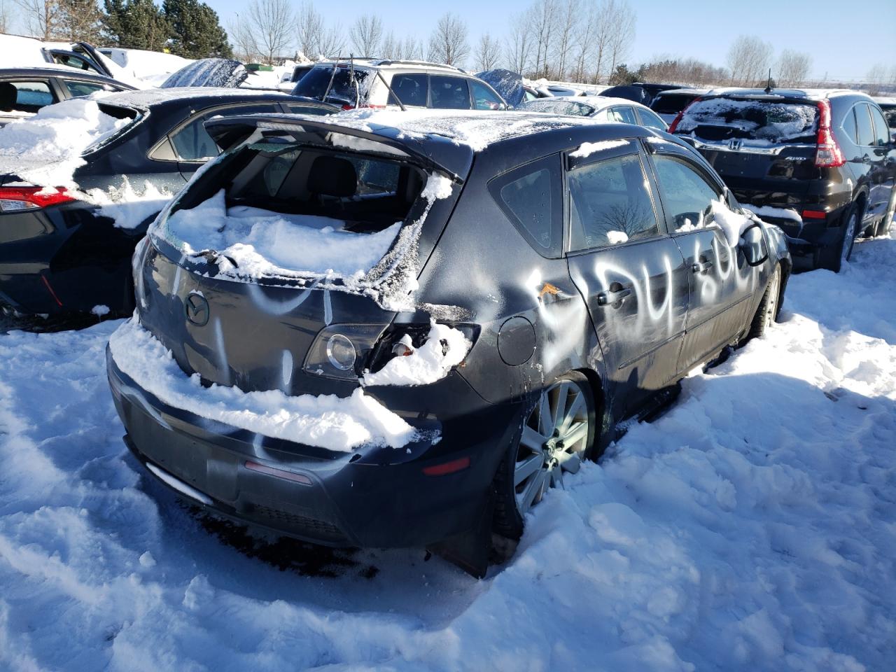 Photo 4 from auction – 2008 MAZDA SPEED 3 with VIN JM1BK34L881804030