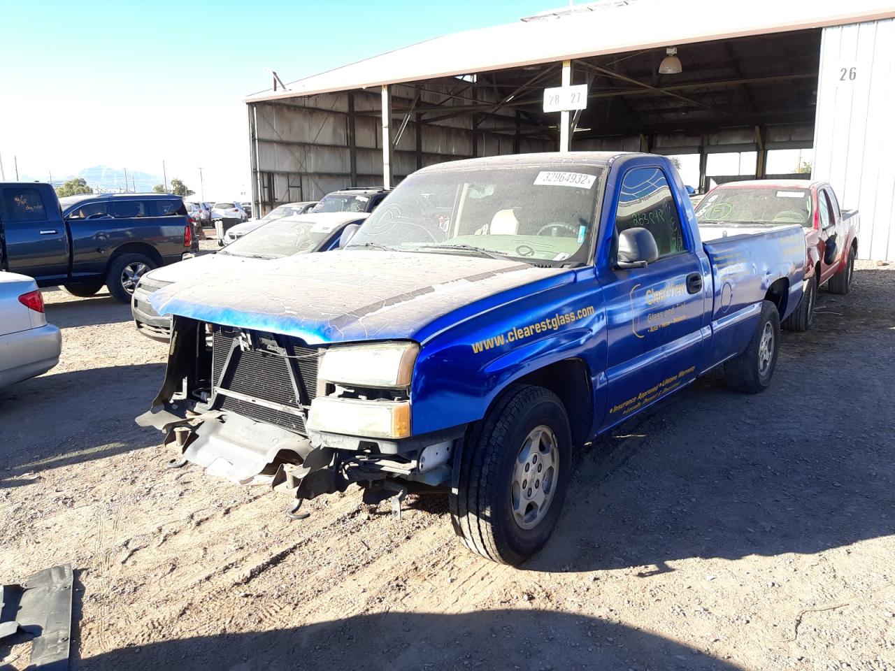 Photo 2 from auction – 2004 CHEVROLET 1500 with VIN 1GCEC14V54Z353408