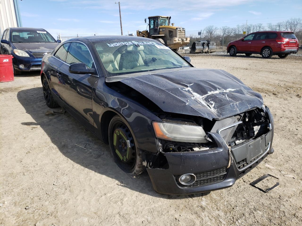 AUDI A5 PREMIUM 2012 with VIN WAULFAFR5CA002765 - Photo from auction
