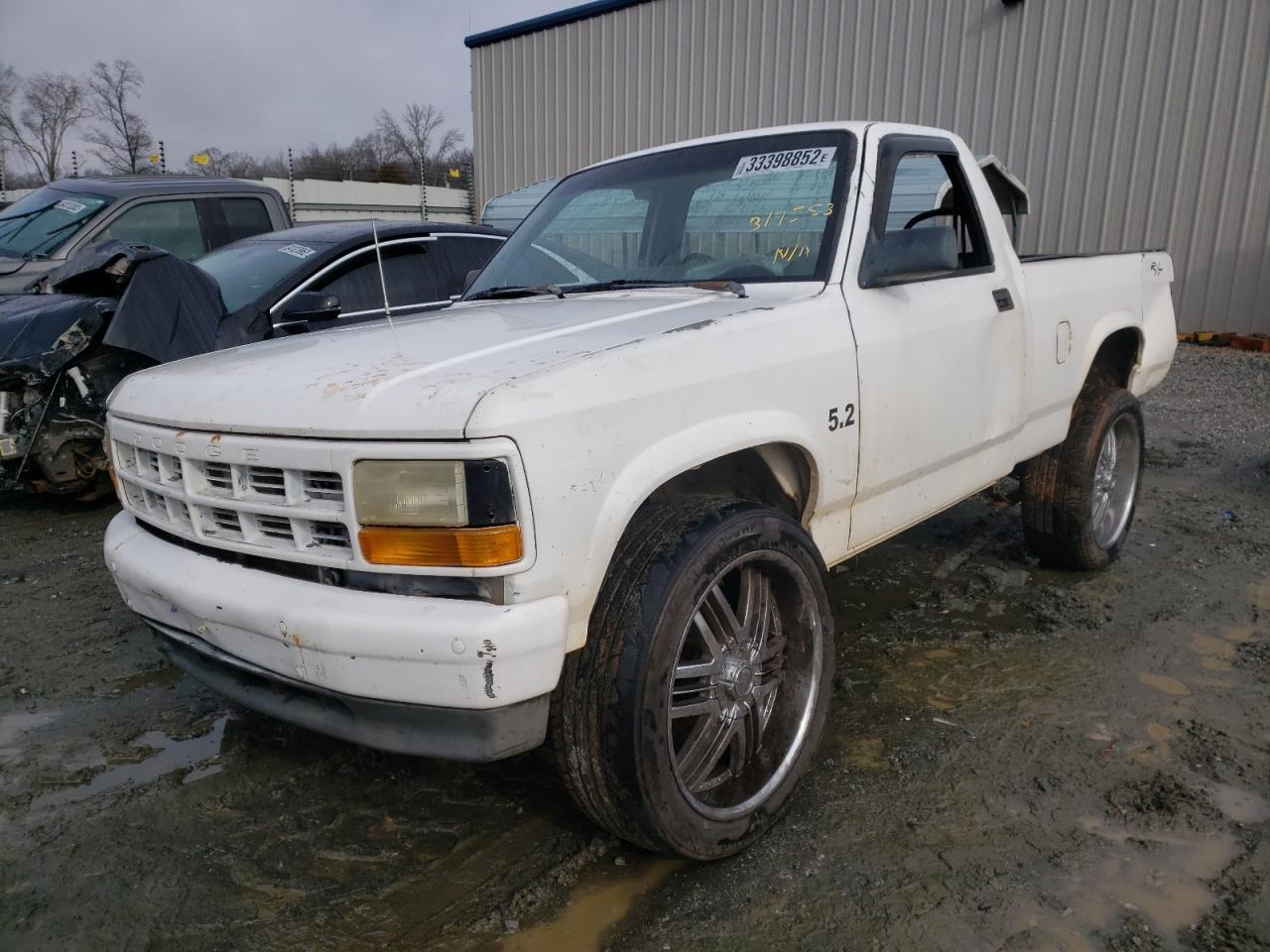 Photo 2 from auction – 1993 DODGE DAKOTA with VIN 1B7FL26Y3PS196296