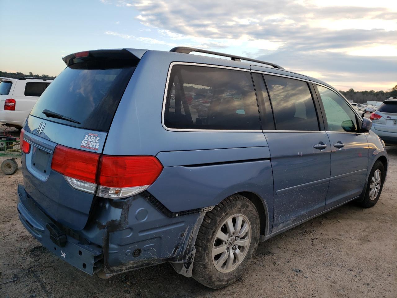 Photo 4 from auction – 2010 HONDA ODYSSEY EX with VIN 5FNRL3H76AB035386