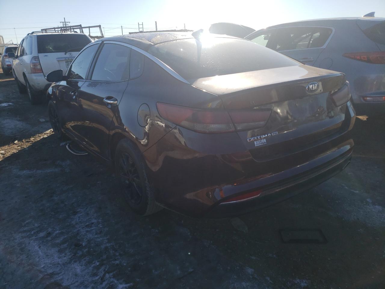 Photo 3 from auction – 2016 KIA OPTIMA LX with VIN 5XXGT4L32GG093194