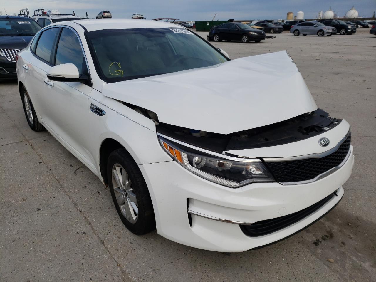 KIA OPTIMA LX 2016 with VIN KNAGT4L35G5070011 - Photo from auction