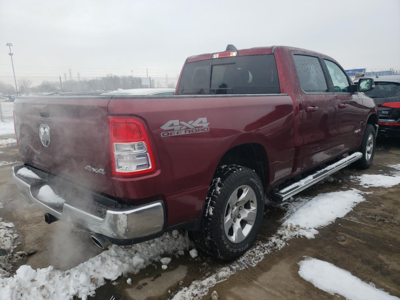 Photo 4 from auction – 2021 RAM 1500 BIG H with VIN 1C6SRFMT1MN803339