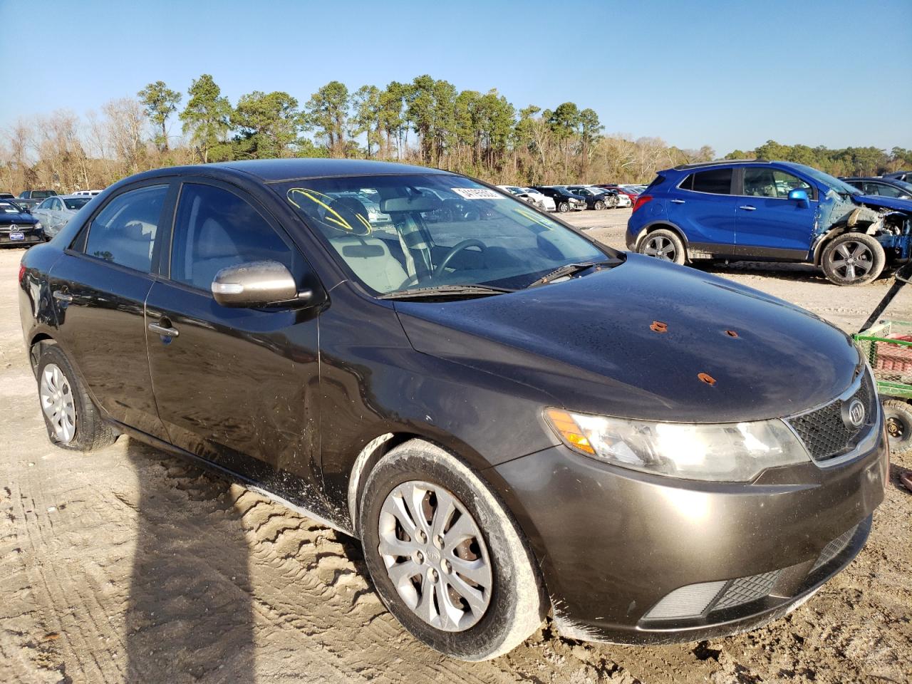 KIA FORTE EX 2010 with VIN KNAFU4A28A5180268 - Photo from auction