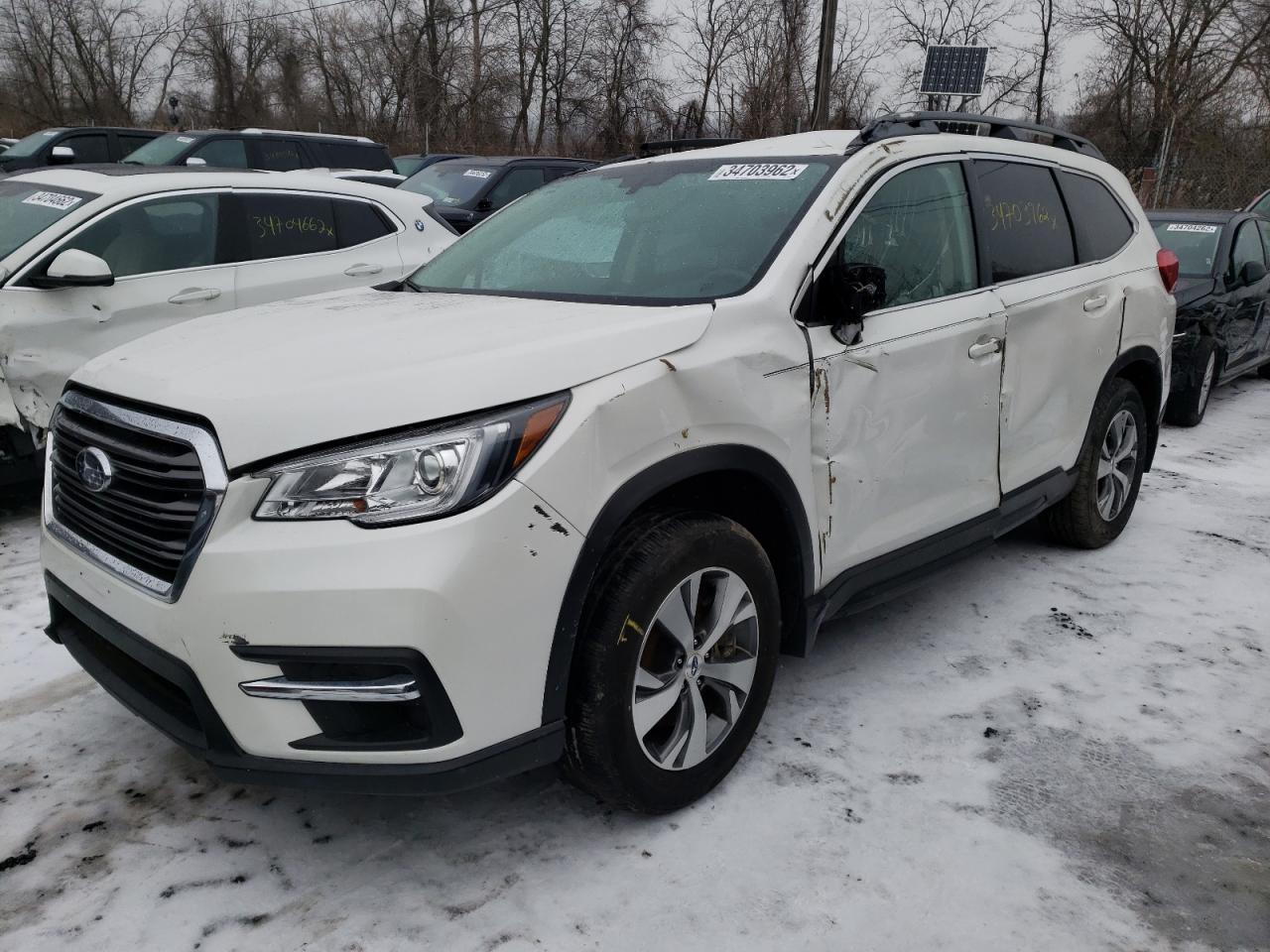 Photo 2 from auction – 2020 SUBARU ASCENT PRE with VIN 4S4WMAFD8L3444322