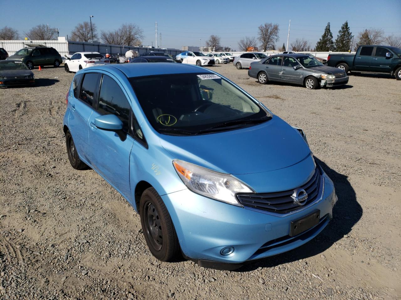 NISSAN VERSA NOTE 2015 with VIN 3N1CE2CP5FL411430 - Photo from auction