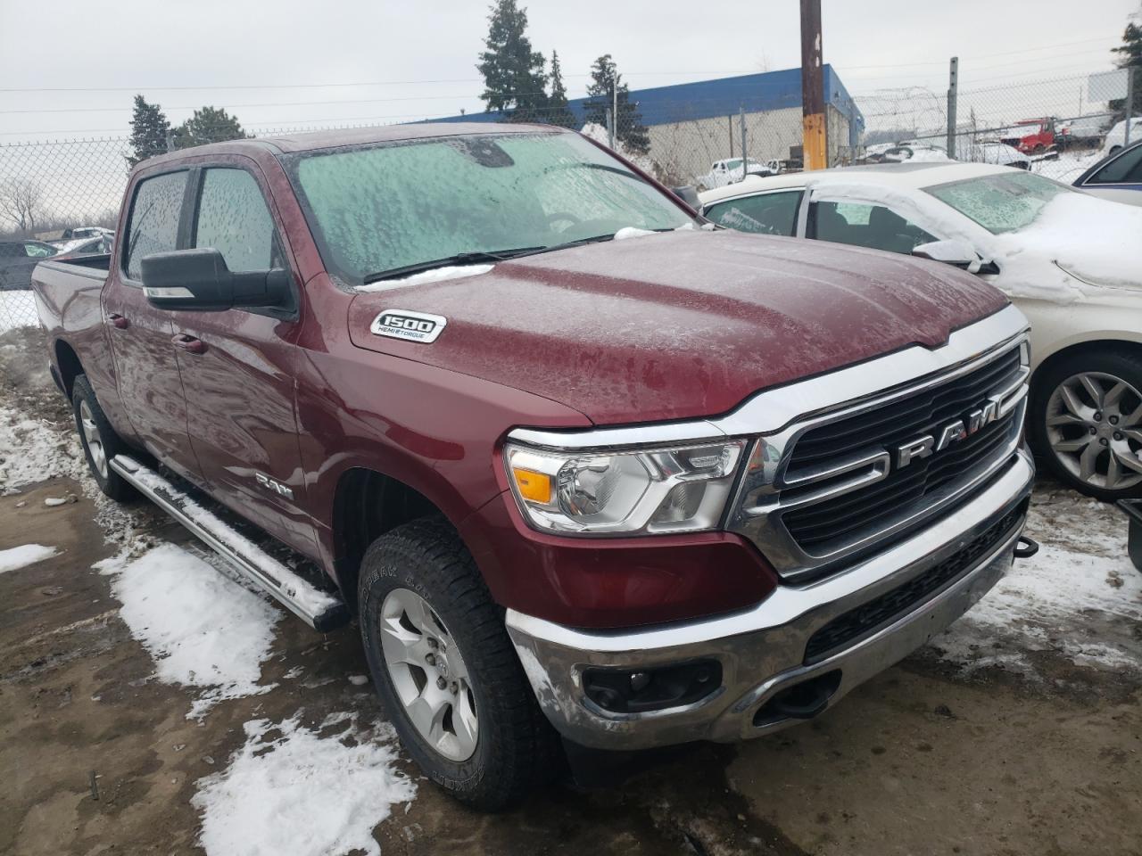 RAM 1500 BIG H 2021 with VIN 1C6SRFMT1MN803339 - Photo from auction