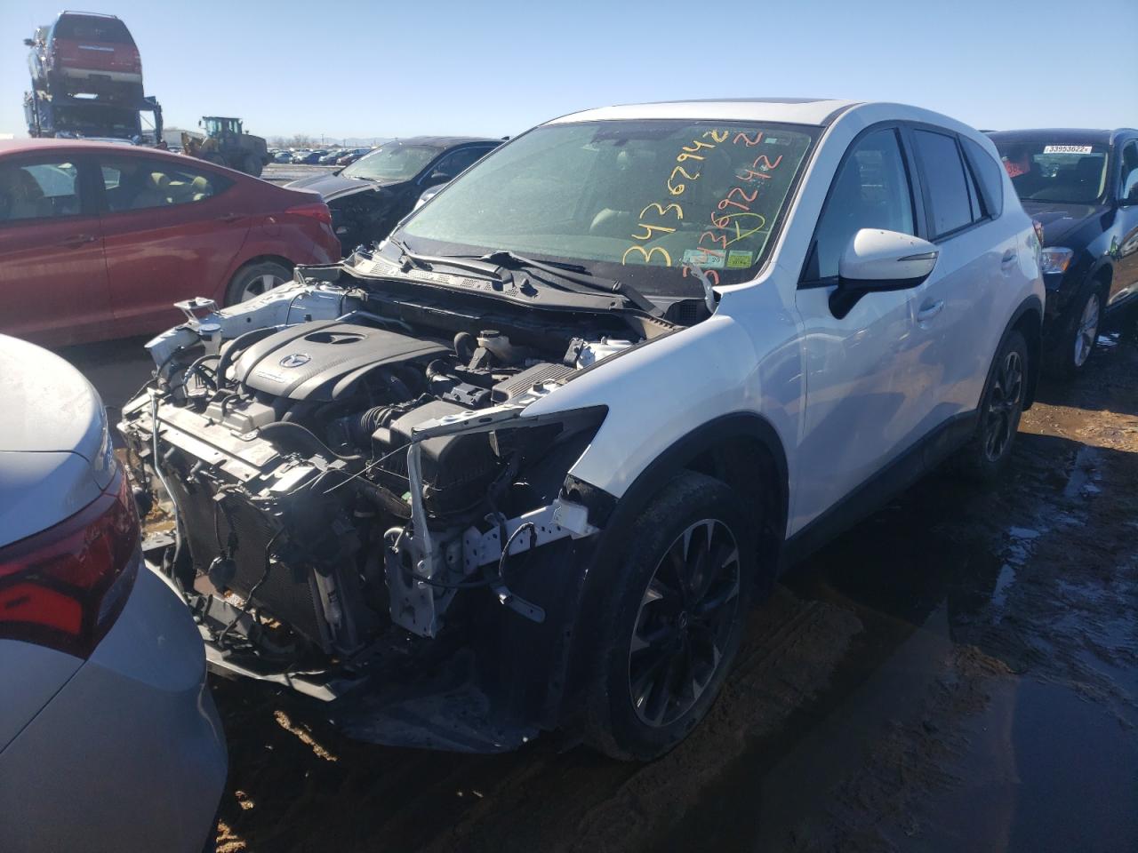 Photo 2 from auction – 2016 MAZDA CX-5 GT with VIN JM3KE4DY5G0806189