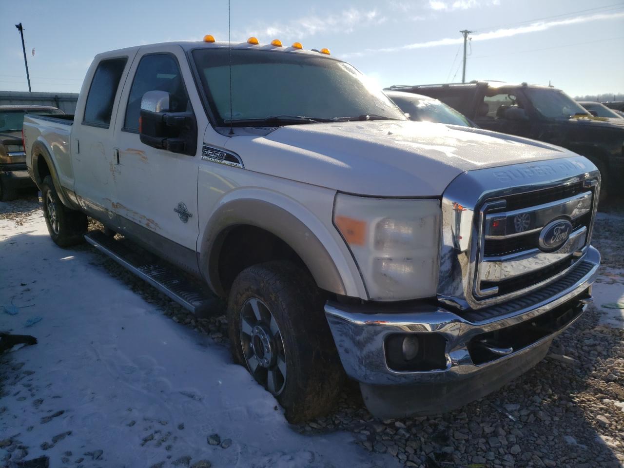 FORD F250 SUPER 2011 with VIN 1FT7W2BT2BEC74080 - Photo from auction