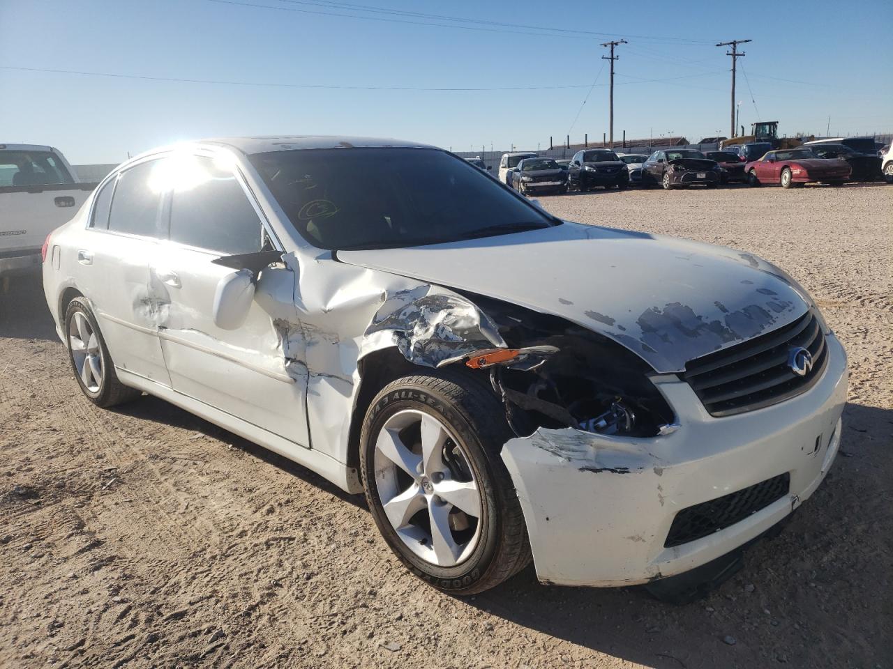 INFINITI G35 2006 with VIN JNKCV51E56M513461 - Photo from auction