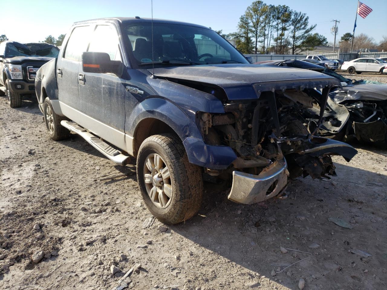 FORD F150 SUPER 2012 with VIN 1FTFW1EF4CFB21207 - Photo from auction