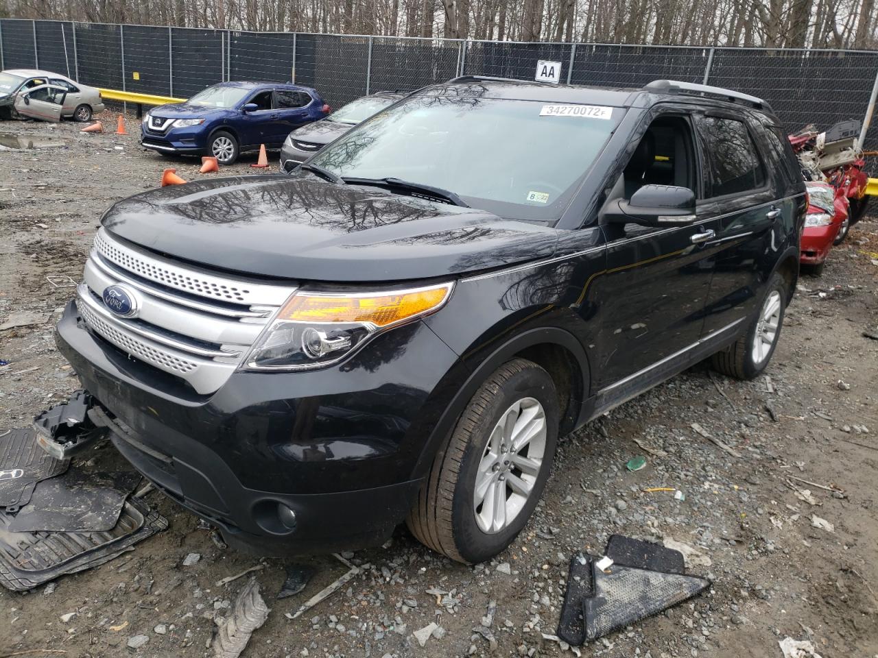 Photo 2 from auction – 2013 FORD EXPLORER X with VIN 1FM5K8D86DGB25446