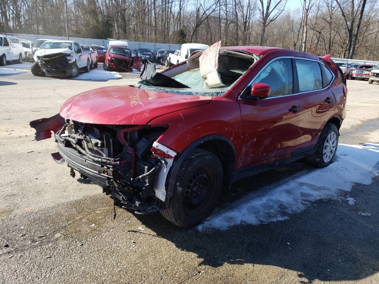 Photo 2 from auction – 2017 NISSAN ROGUE S with VIN JN8AT2MT8HW380696