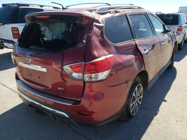 Photo 4 from auction – 2014 NISSAN PATHFINDER with VIN 5N1AR2MN8EC611407