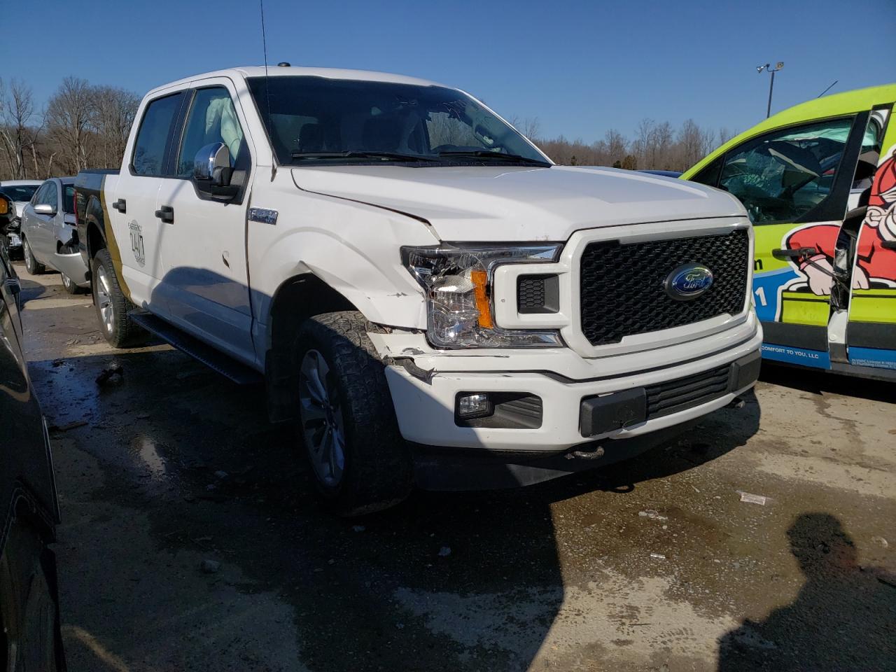 Photo 1 from auction – 2018 FORD F150 SUPER with VIN 1FTEW1E58JKF69750