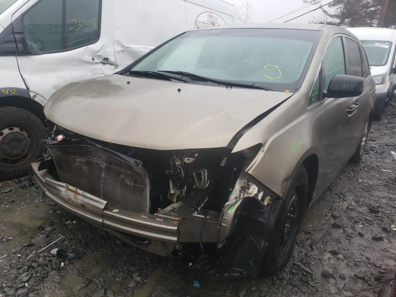 Photo 2 from auction – 2012 HONDA ODYSSEY LX with VIN 5FNRL5H27CB124287