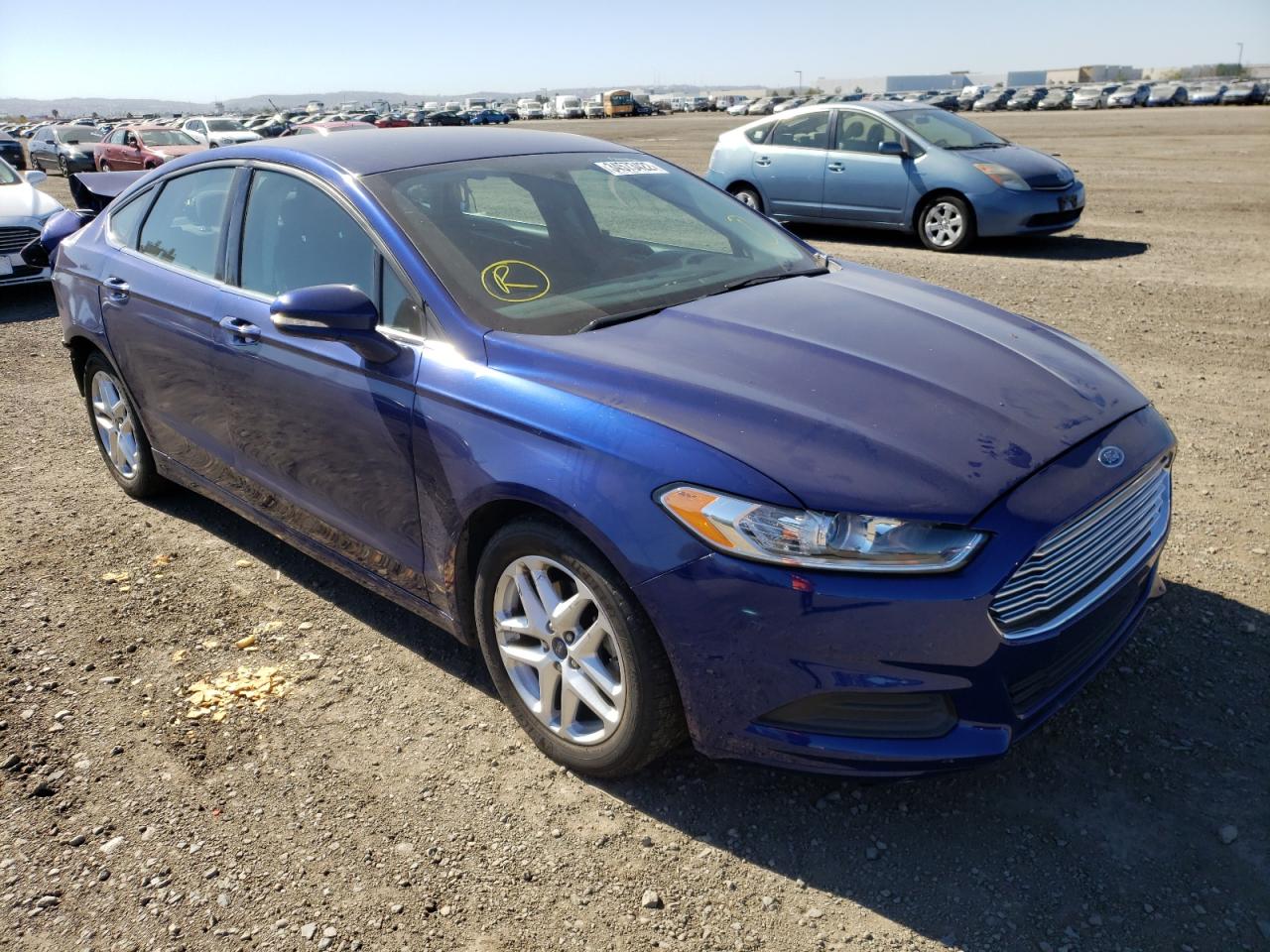 Photo 1 from auction – 2016 FORD FUSION SE with VIN 3FA6P0H72GR356408