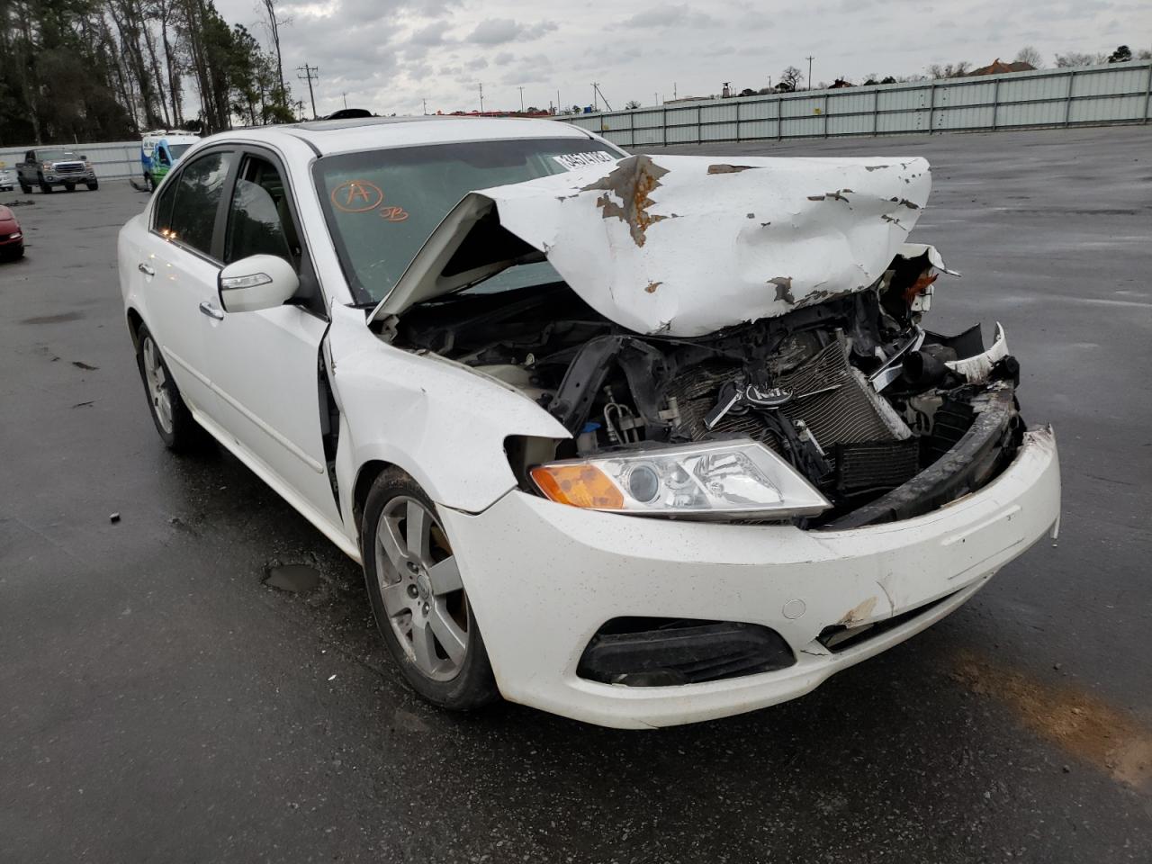 KIA OPTIMA EX 2010 with VIN KNAGH4A48A5447029 - Photo from auction