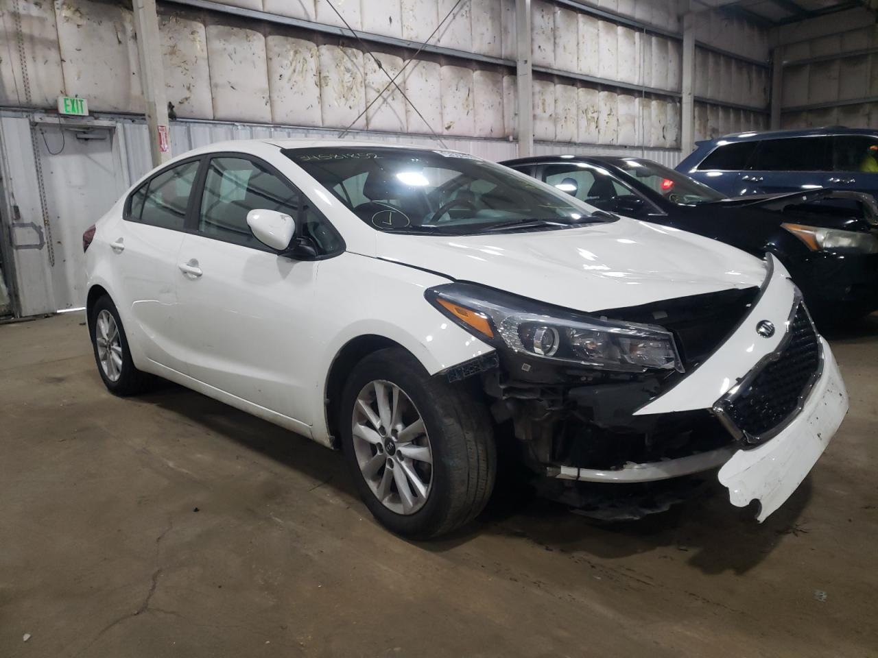 KIA FORTE LX 2017 with VIN 3KPFL4A72HE036442 - Photo from auction