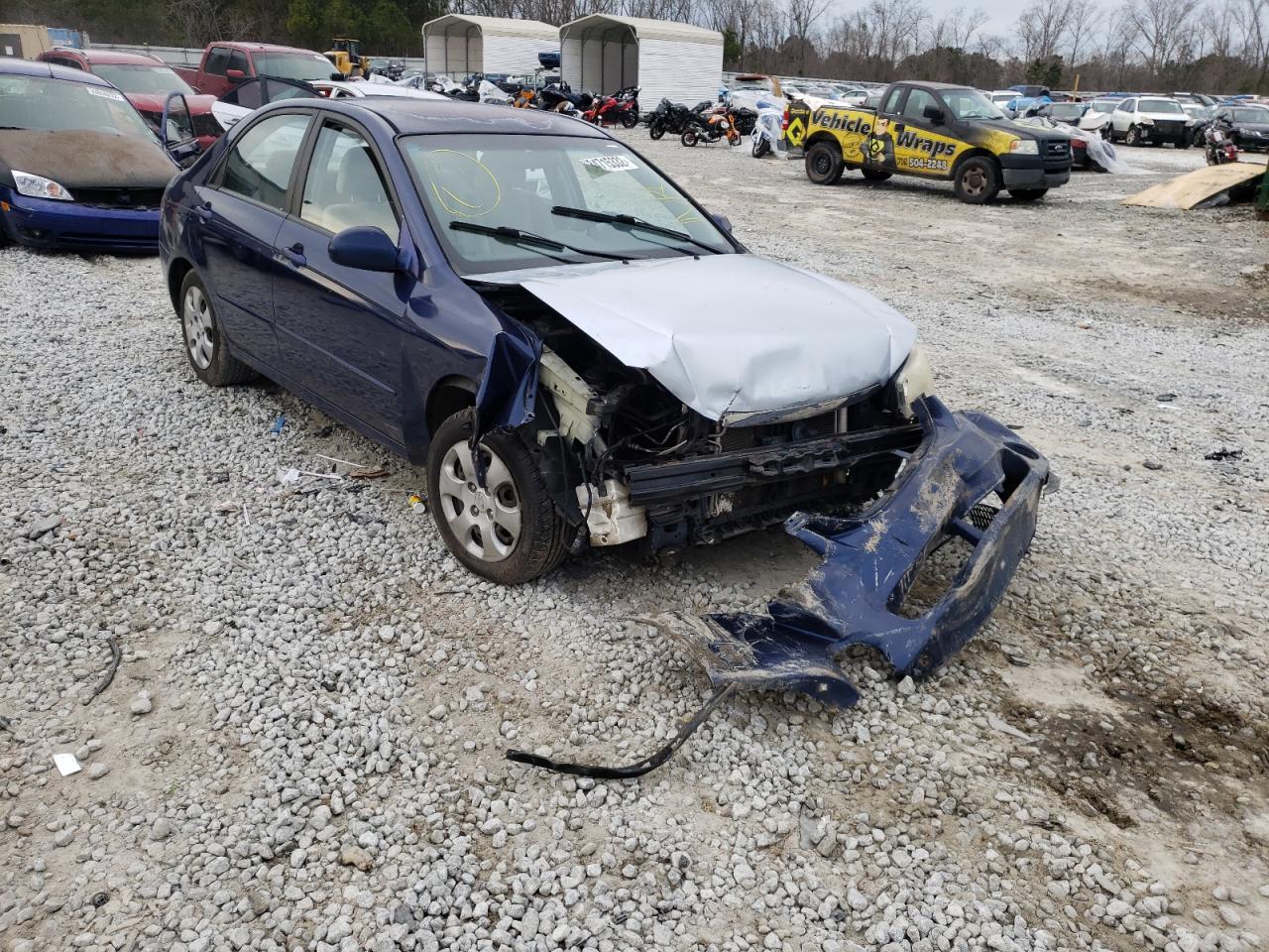 KIA SPECTRA LX 2006 with VIN KNAFE121465281767 - Photo from auction
