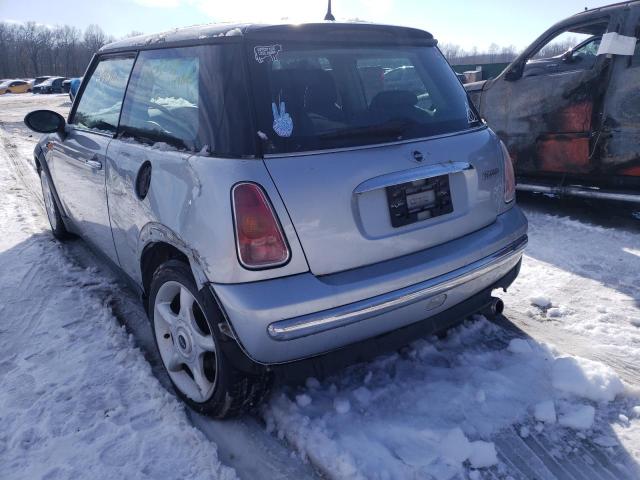Photo 3 from auction – 2002 MINI COOPER with VIN WMWRC33472TE10987