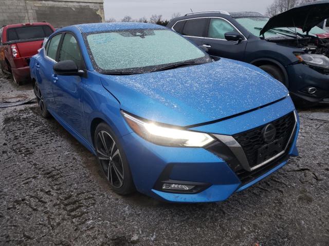 NISSAN SENTRA SR 2021 with VIN 3N1AB8DV6MY232300 - Photo from auction