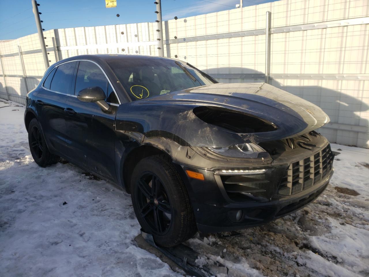 PORSCHE MACAN S 2016 with VIN WP1AB2A50GLB43946 - Photo from auction