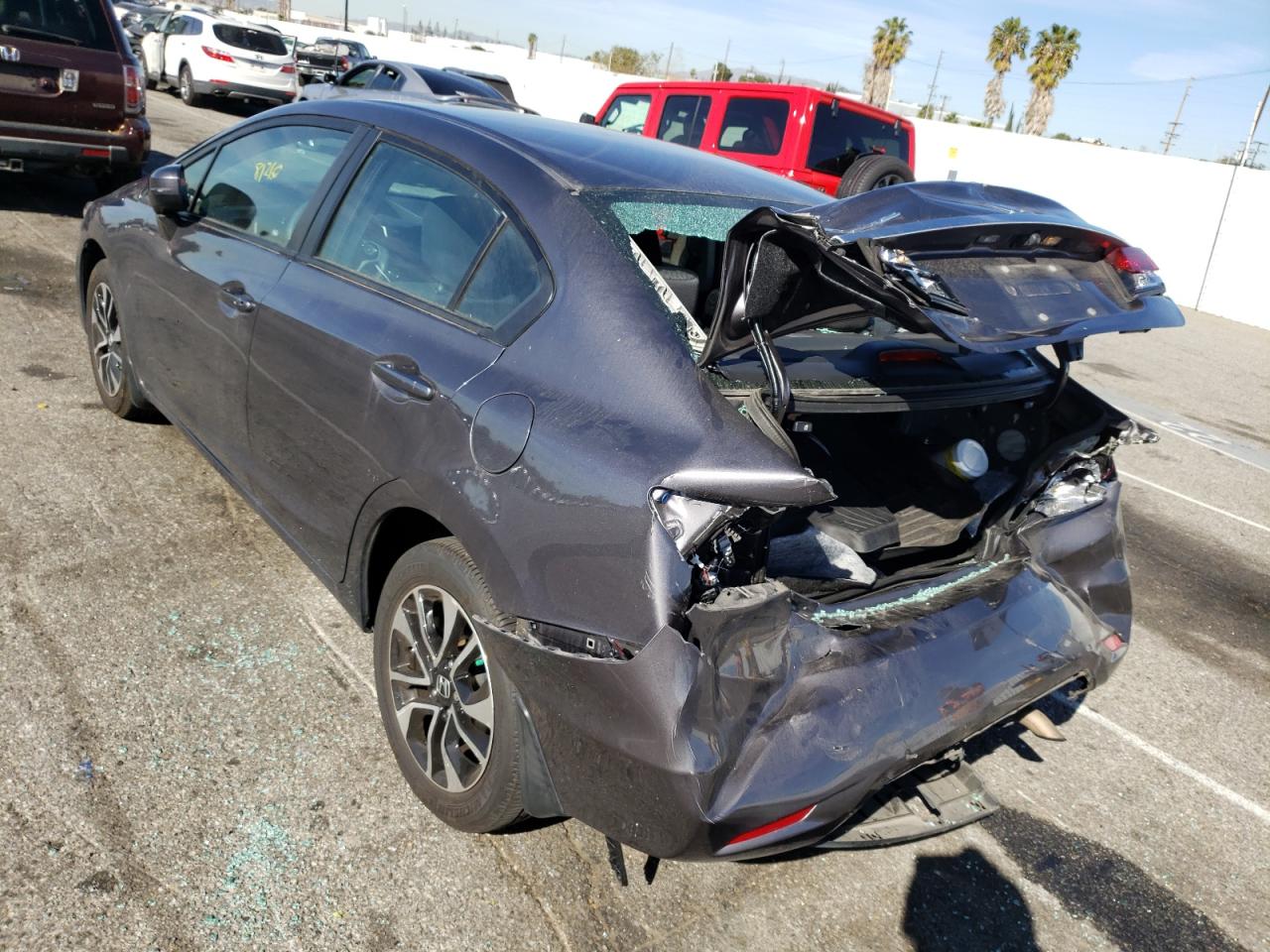 Photo 3 from auction – 2014 HONDA CIVIC EX with VIN 19XFB2F82EE261156