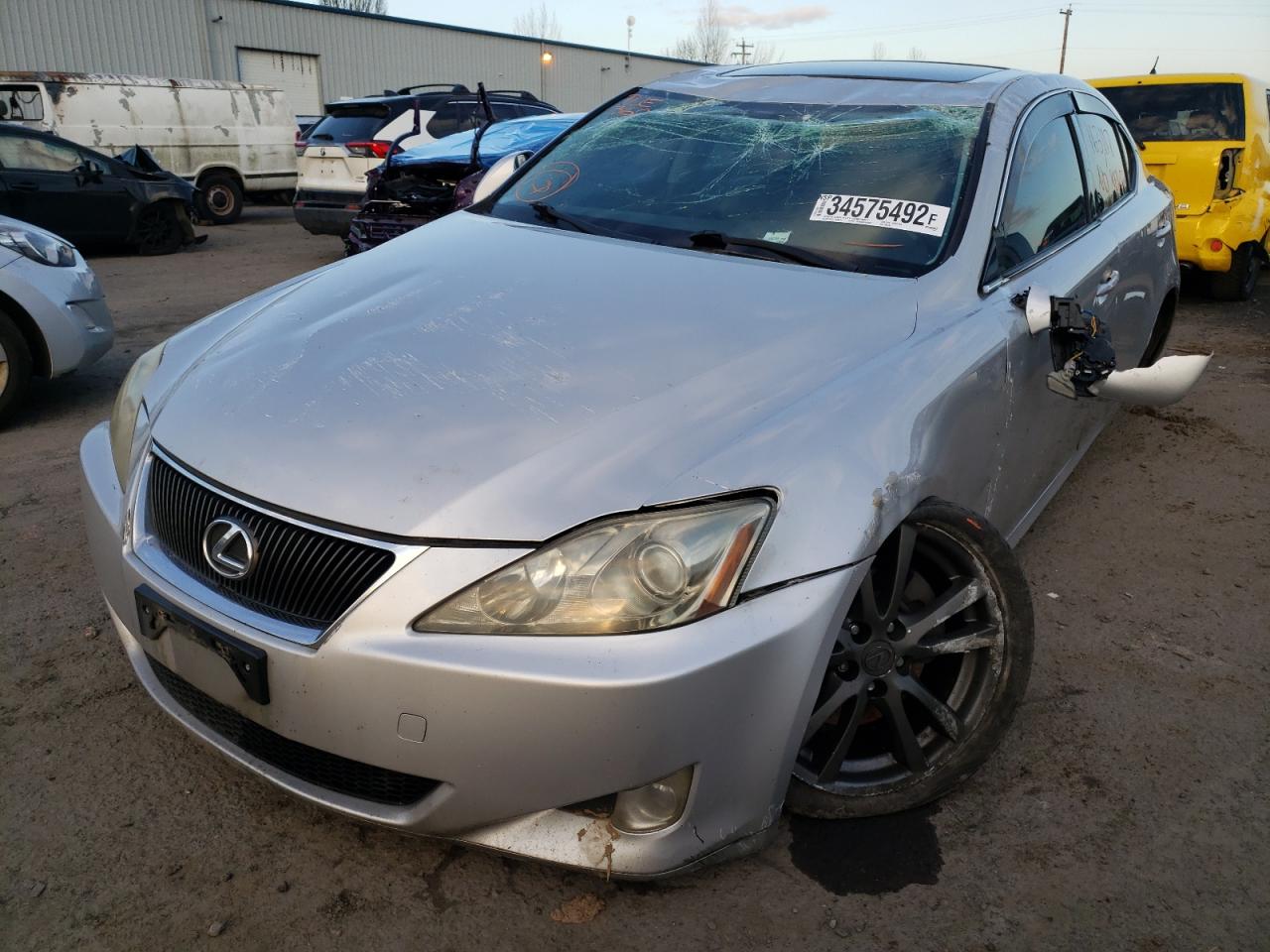 Photo 2 from auction – 2007 LEXUS IS 250 with VIN JTHBK262172040740