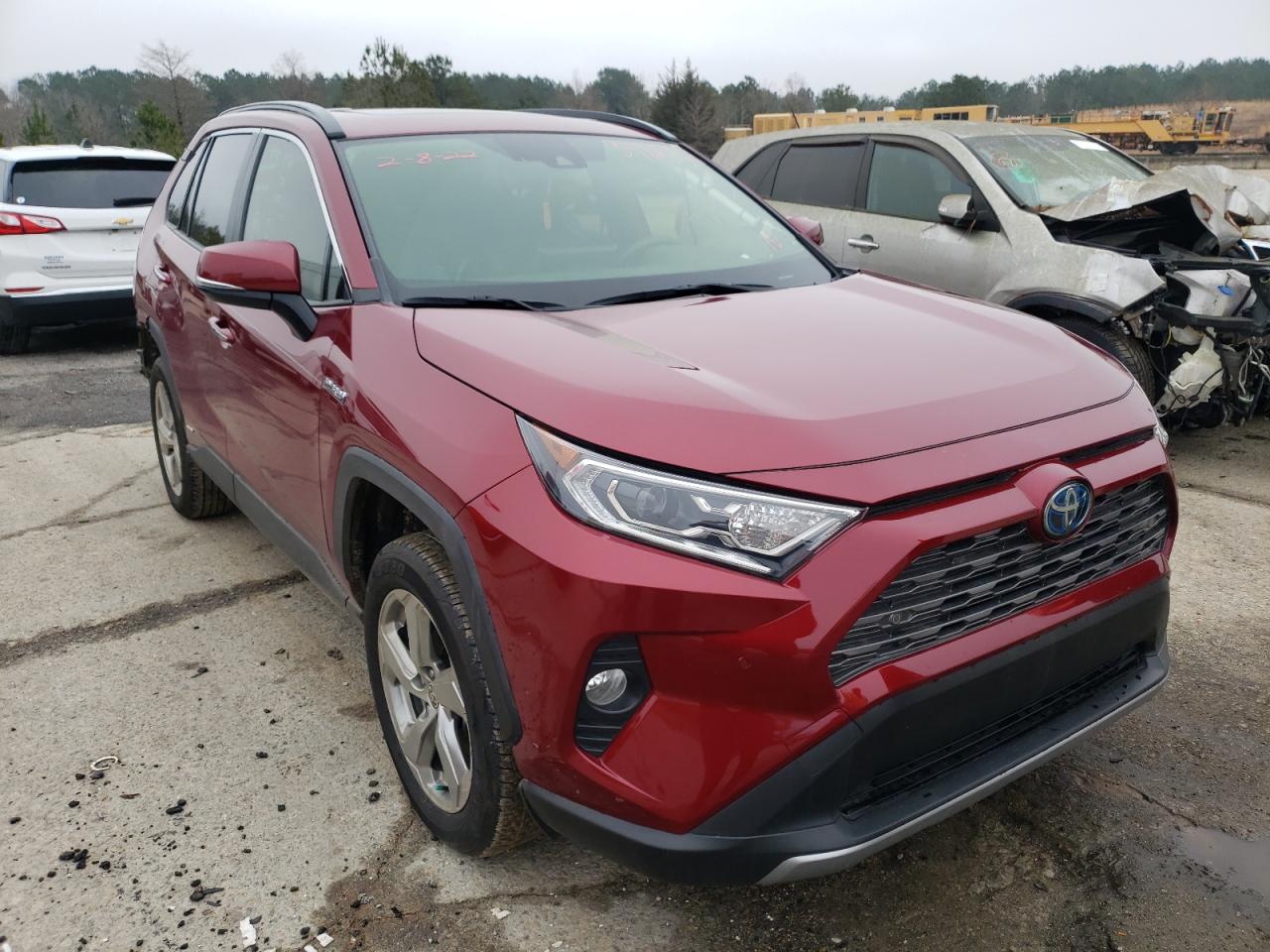 TOYOTA RAV4 LIMIT 2020 with VIN JTMD6RFV1LD005731 - Photo from auction