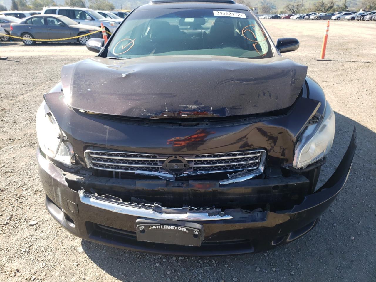 Photo 9 from auction – 2010 NISSAN MAXIMA S with VIN 1N4AA5AP7AC839238