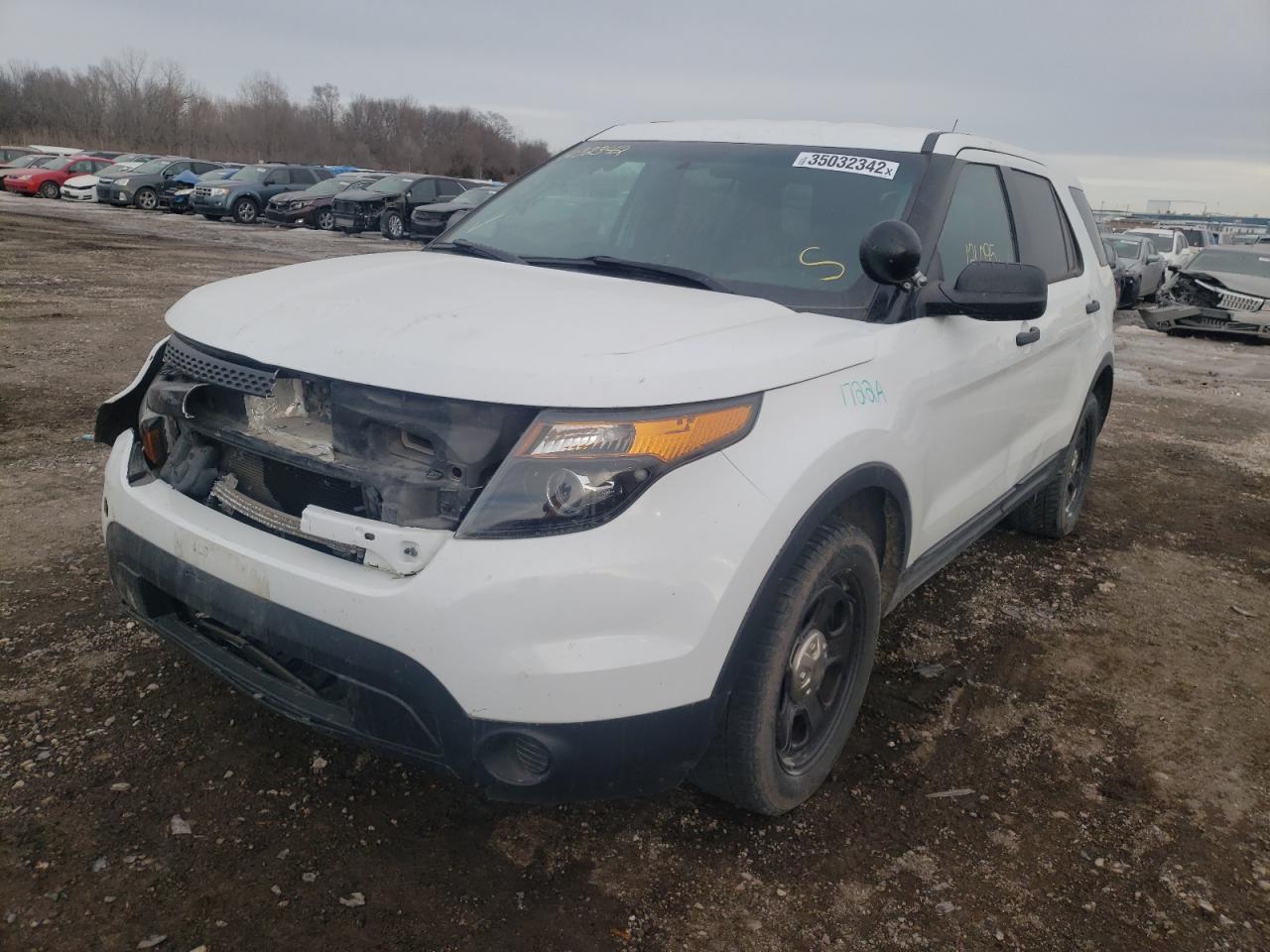 Photo 2 from auction – 2014 FORD EXPLORER P with VIN 1FM5K8AR0EGB25473
