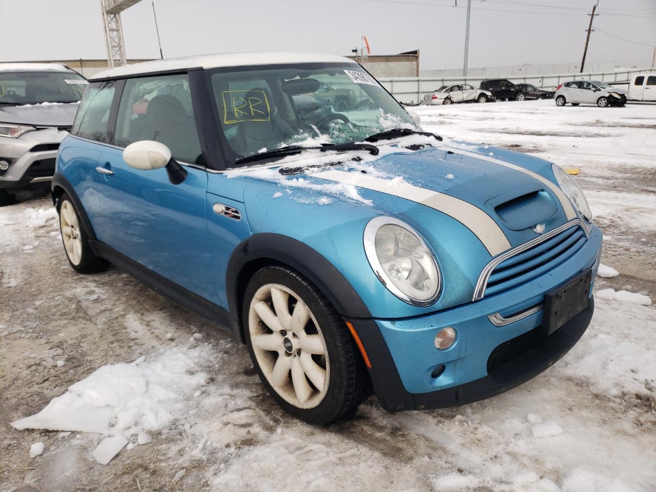 MINI COOPER S 2004 with VIN WMWRE334X4TD80283 - Photo from auction