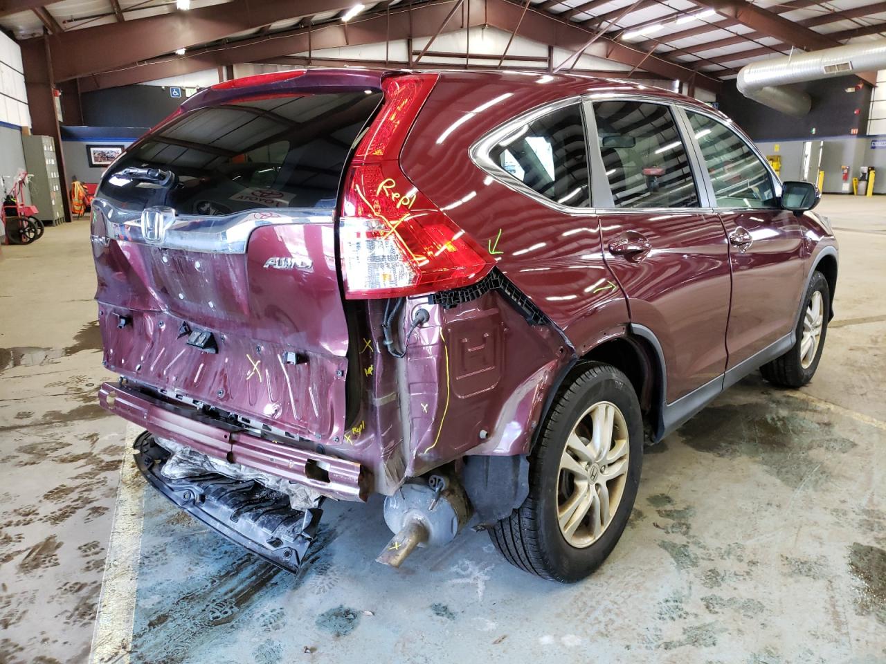 Photo 4 from auction – 2016 HONDA CR-V EX with VIN 2HKRM4H50GH720396