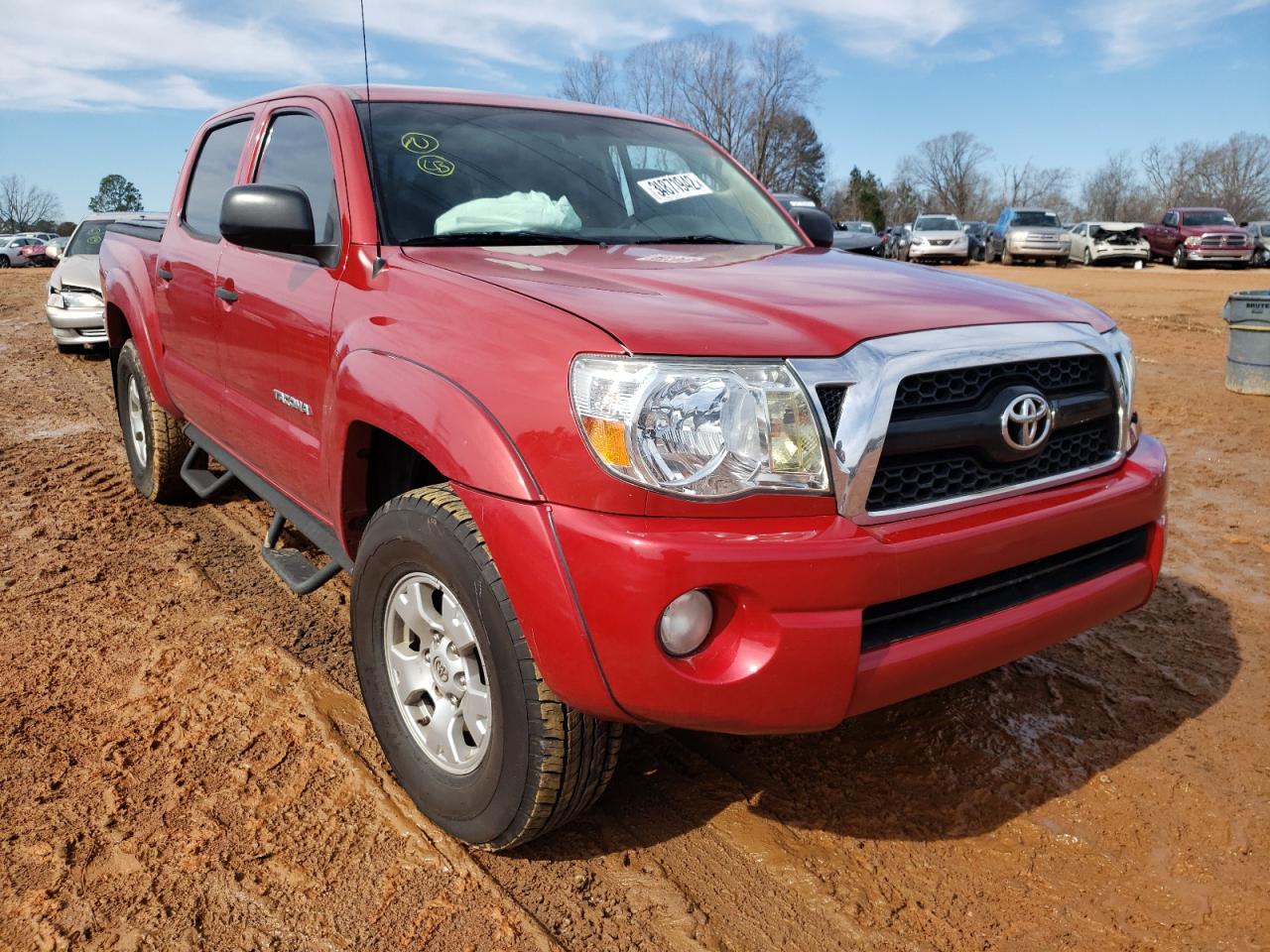 TOYOTA TACOMA DOU 2011 with VIN 3TMJU4GN3BM112423 - Photo from auction