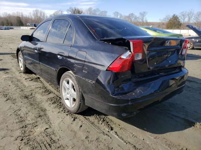 Photo 3 from auction – 2004 HONDA CIVIC EX with VIN 2HGES26714H570740