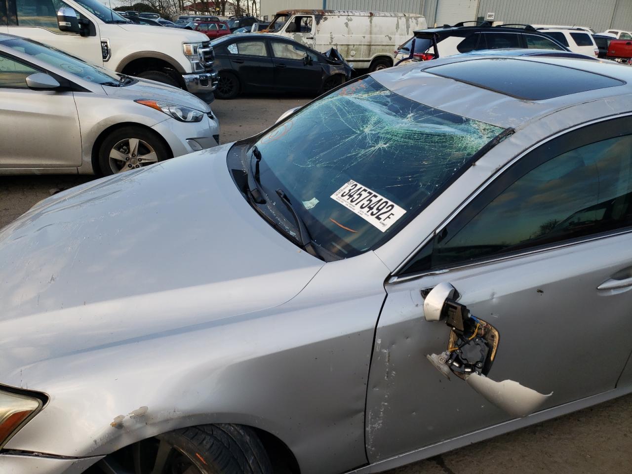 Photo 9 from auction – 2007 LEXUS IS 250 with VIN JTHBK262172040740