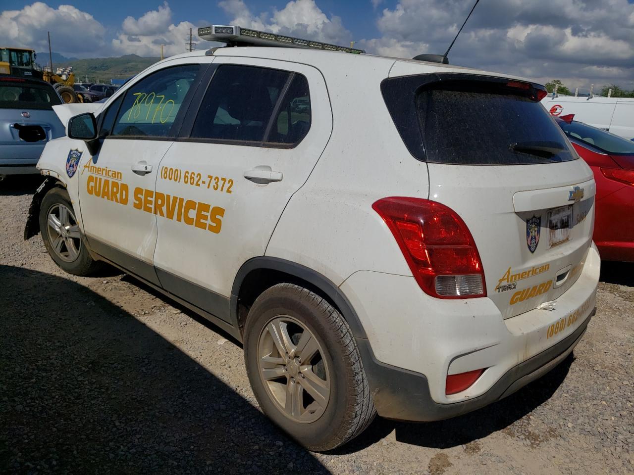 Photo 3 from auction – 2020 CHEVROLET TRAX LS with VIN KL7CJKSB4LB025493
