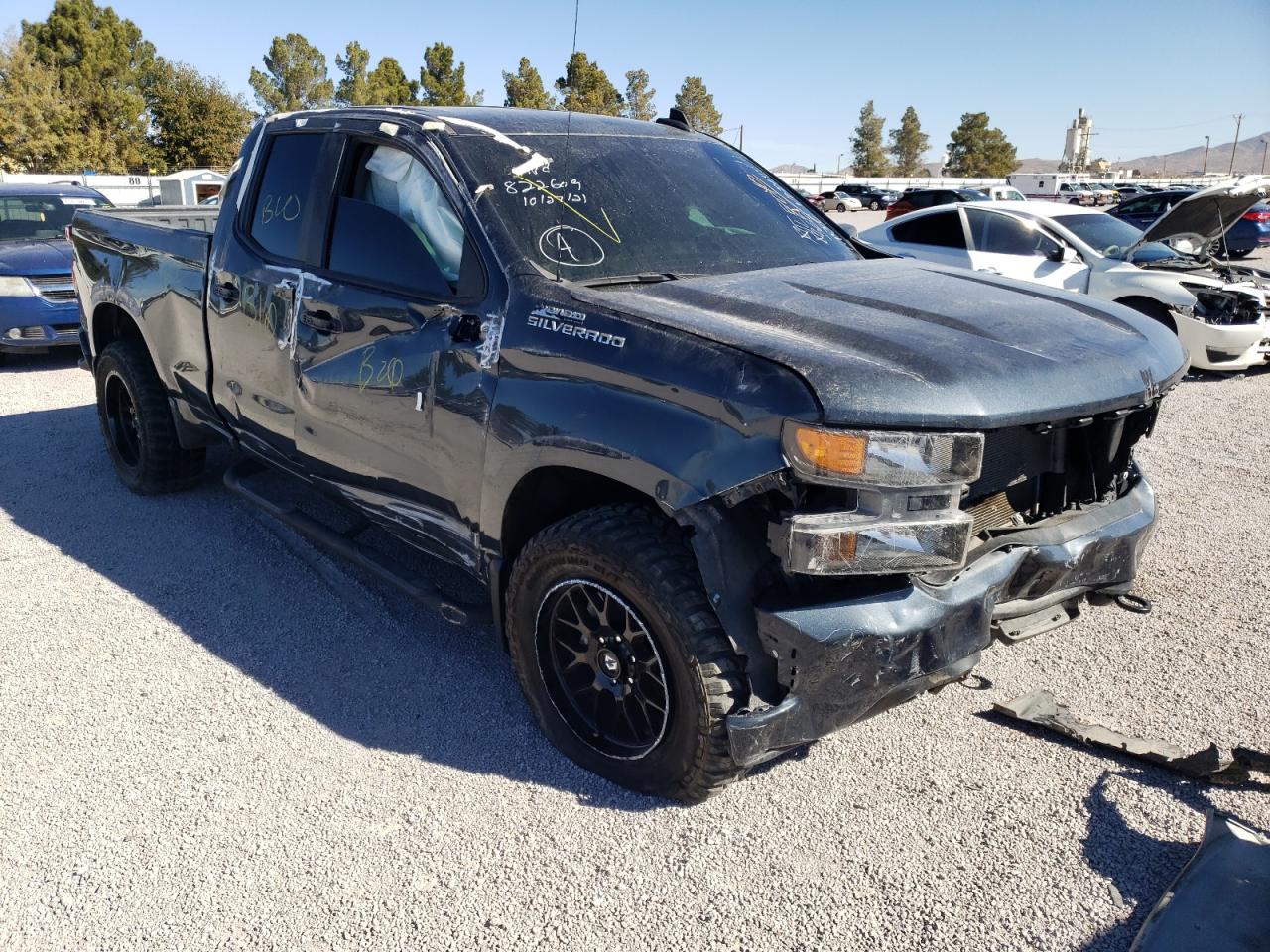 Photo 1 from auction – 2019 CHEVROLET SILVERADO with VIN 1GCRWBEH8KZ257308