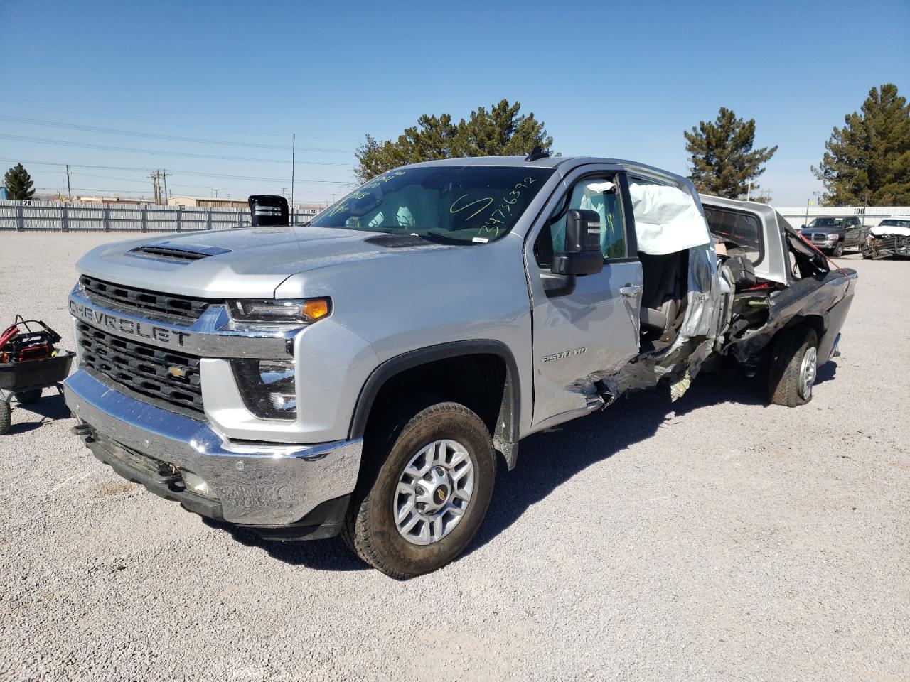 Photo 2 from auction – 2021 CHEVROLET SILVERADO with VIN 1GC1YNE76MF212193