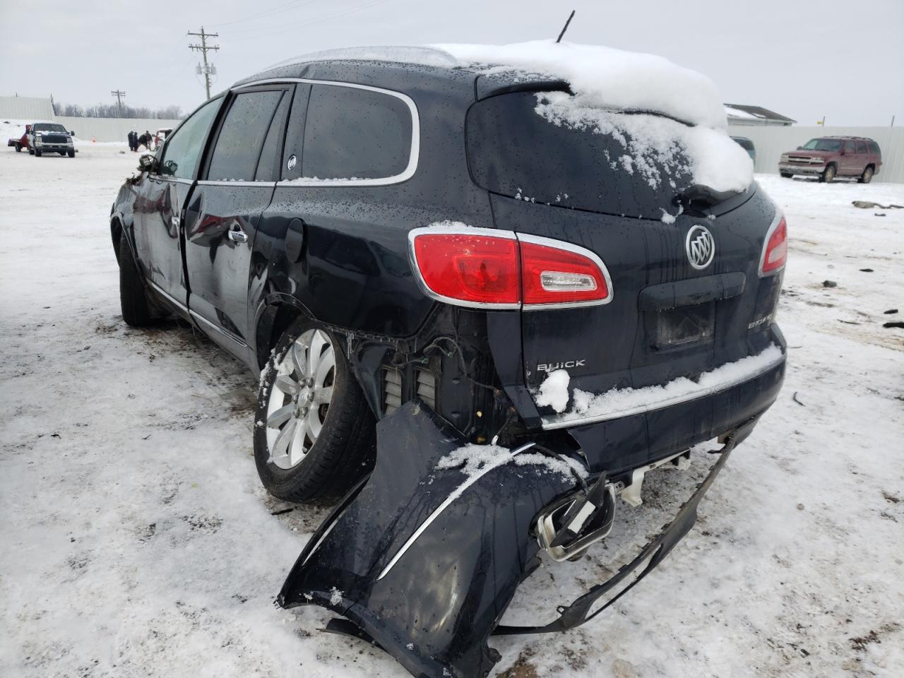 Photo 3 from auction – 2014 BUICK ENCLAVE with VIN 5GAKRCKD2EJ352757