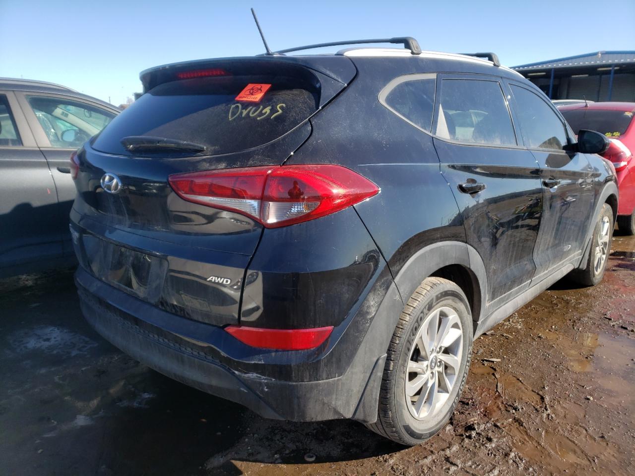 Photo 4 from auction – 2016 HYUNDAI TUCSON LIM with VIN KM8J3CA44GU243288