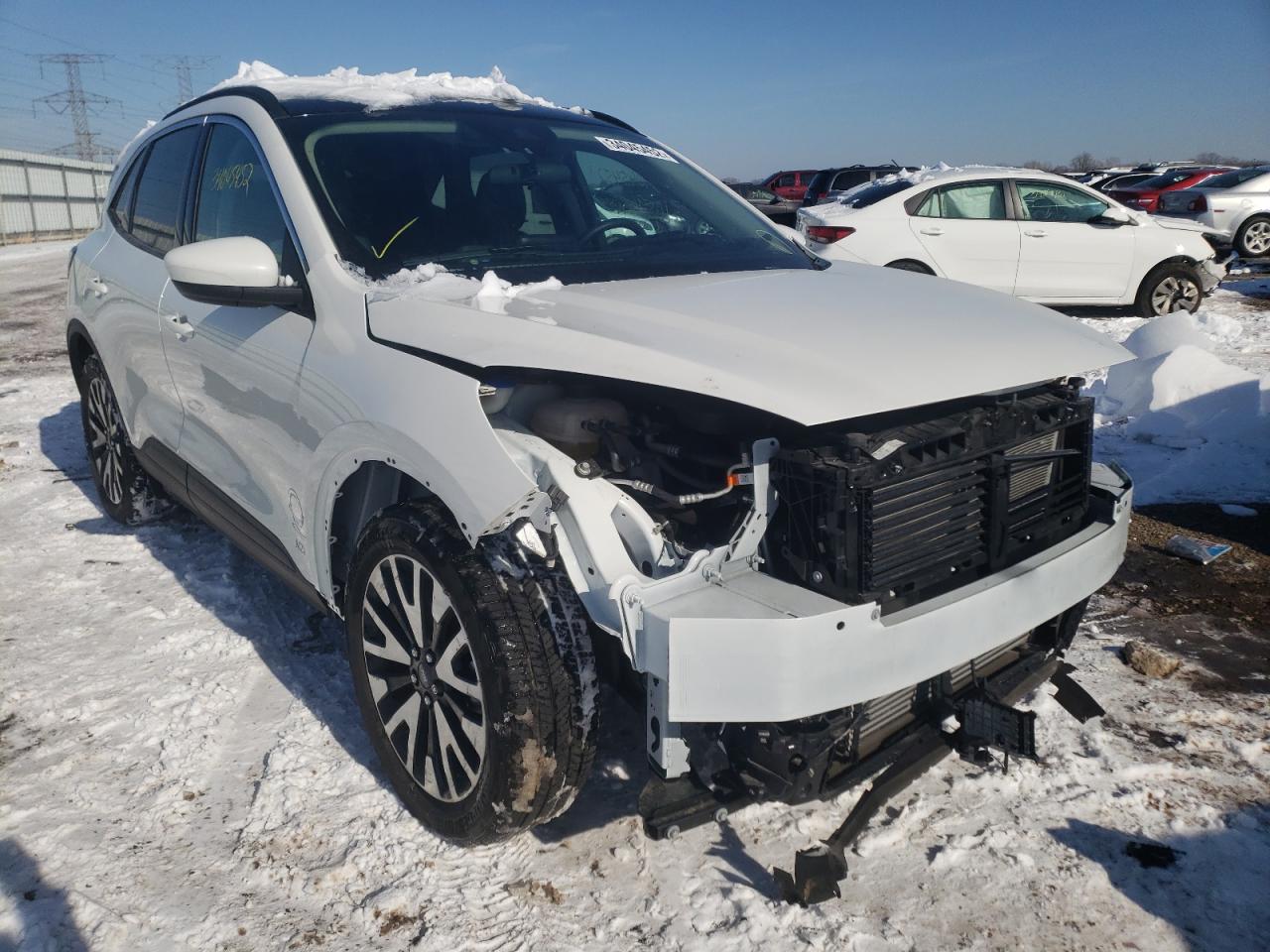 FORD ESCAPE SEL 2020 with VIN 1FMCU9H90LUB22679 - Photo from auction