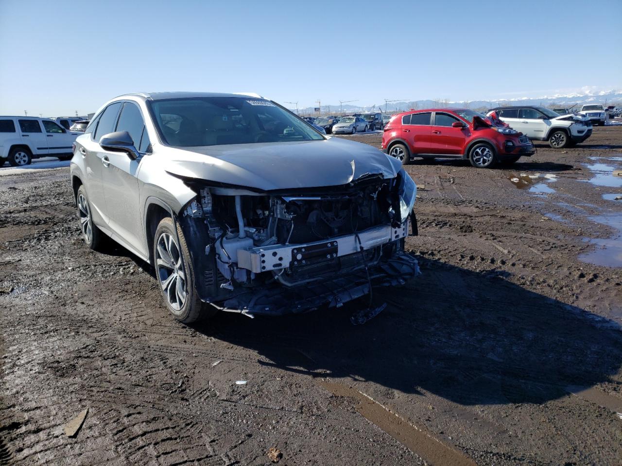 LEXUS RX 350 2021 with VIN 2T2HZMDA0MC300244 - Photo from auction