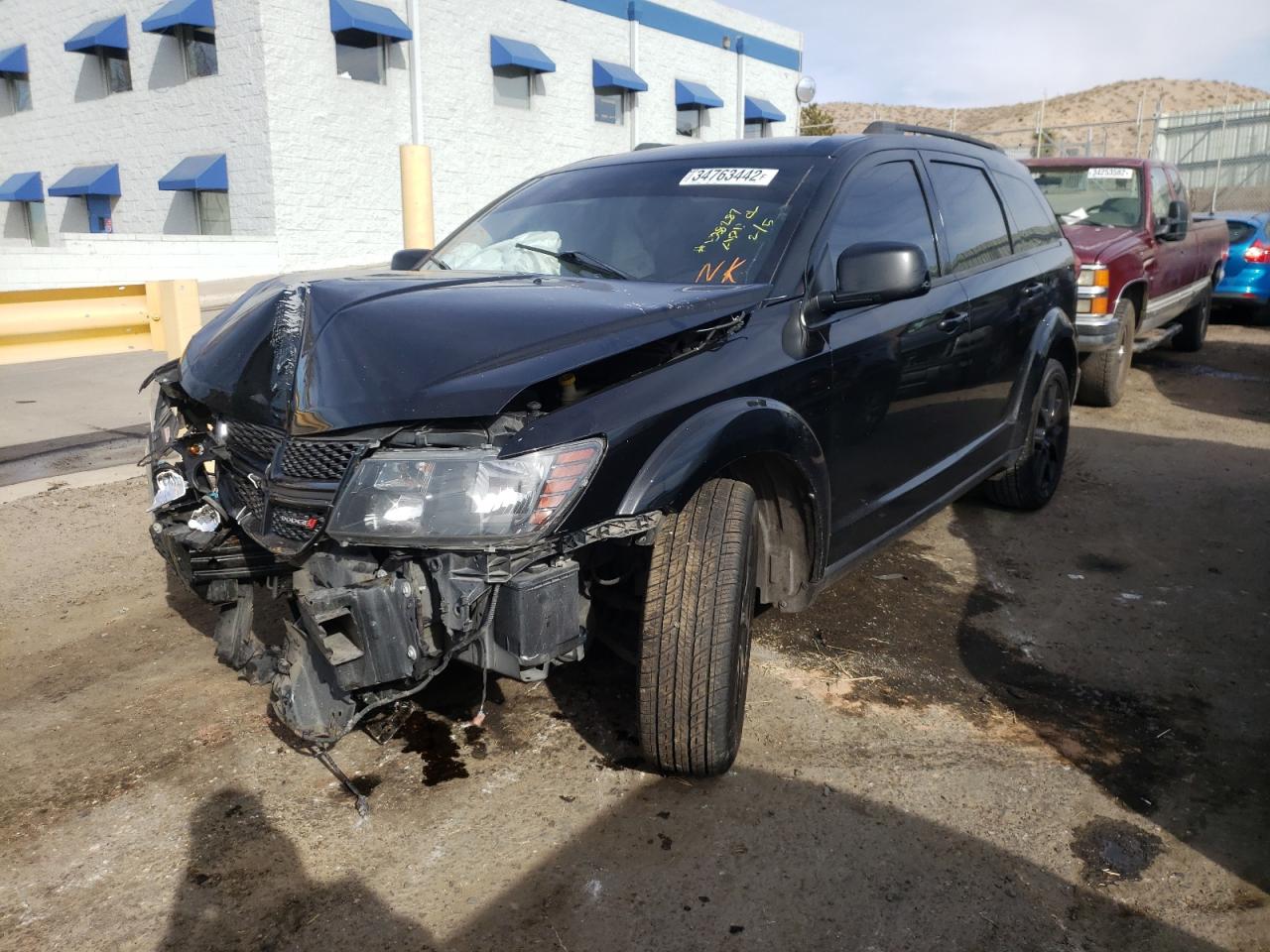 Photo 2 from auction – 2016 DODGE JOURNEY SX with VIN 3C4PDCBG7GT217251