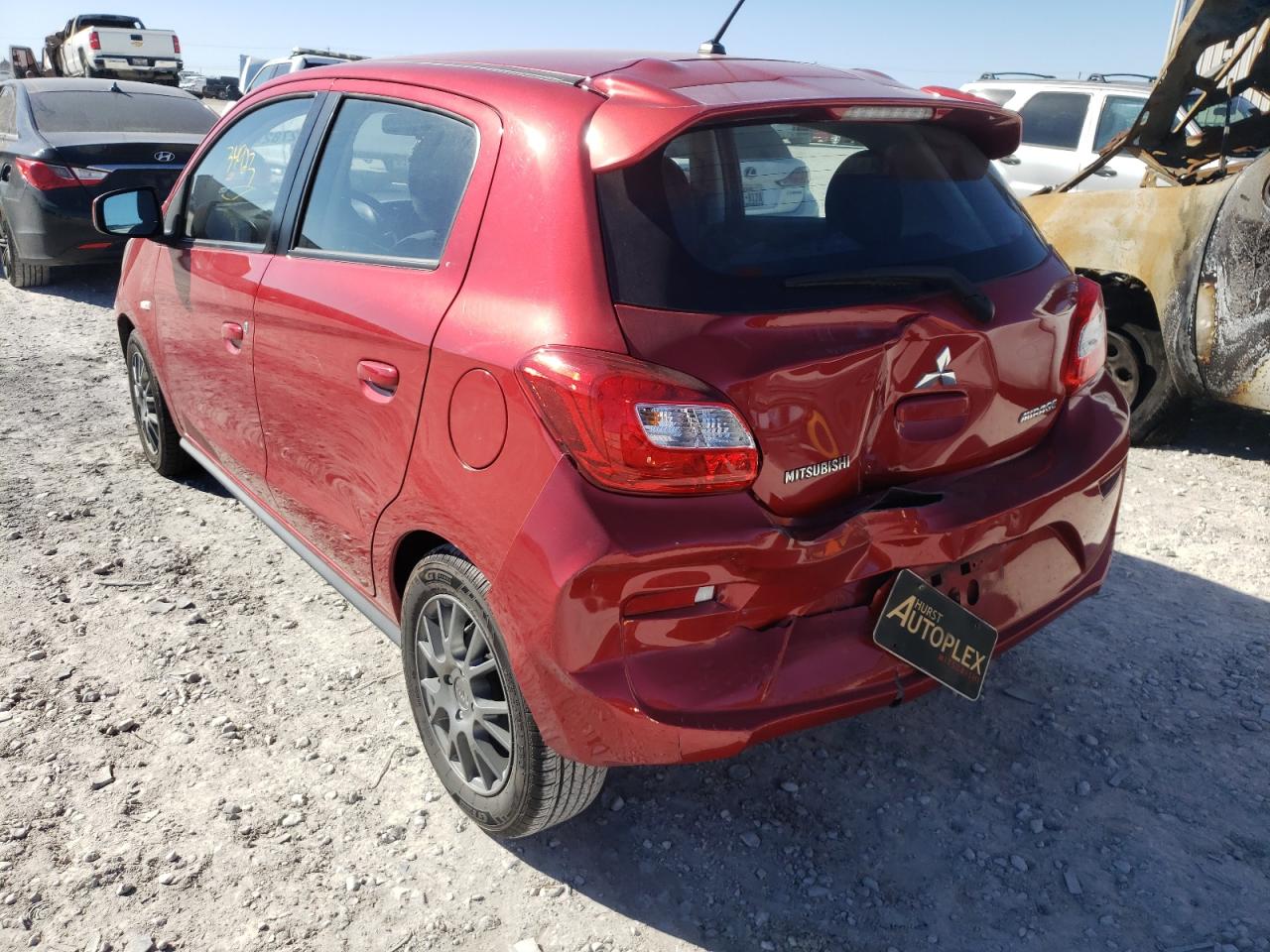 Photo 3 from auction – 2017 MITSUBISHI MIRAGE ES with VIN ML32A3HJ1HH018141