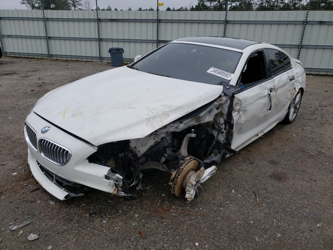 Photo 2 from auction – 2014 BMW 650 I GRAN with VIN WBA6B2C54ED129105