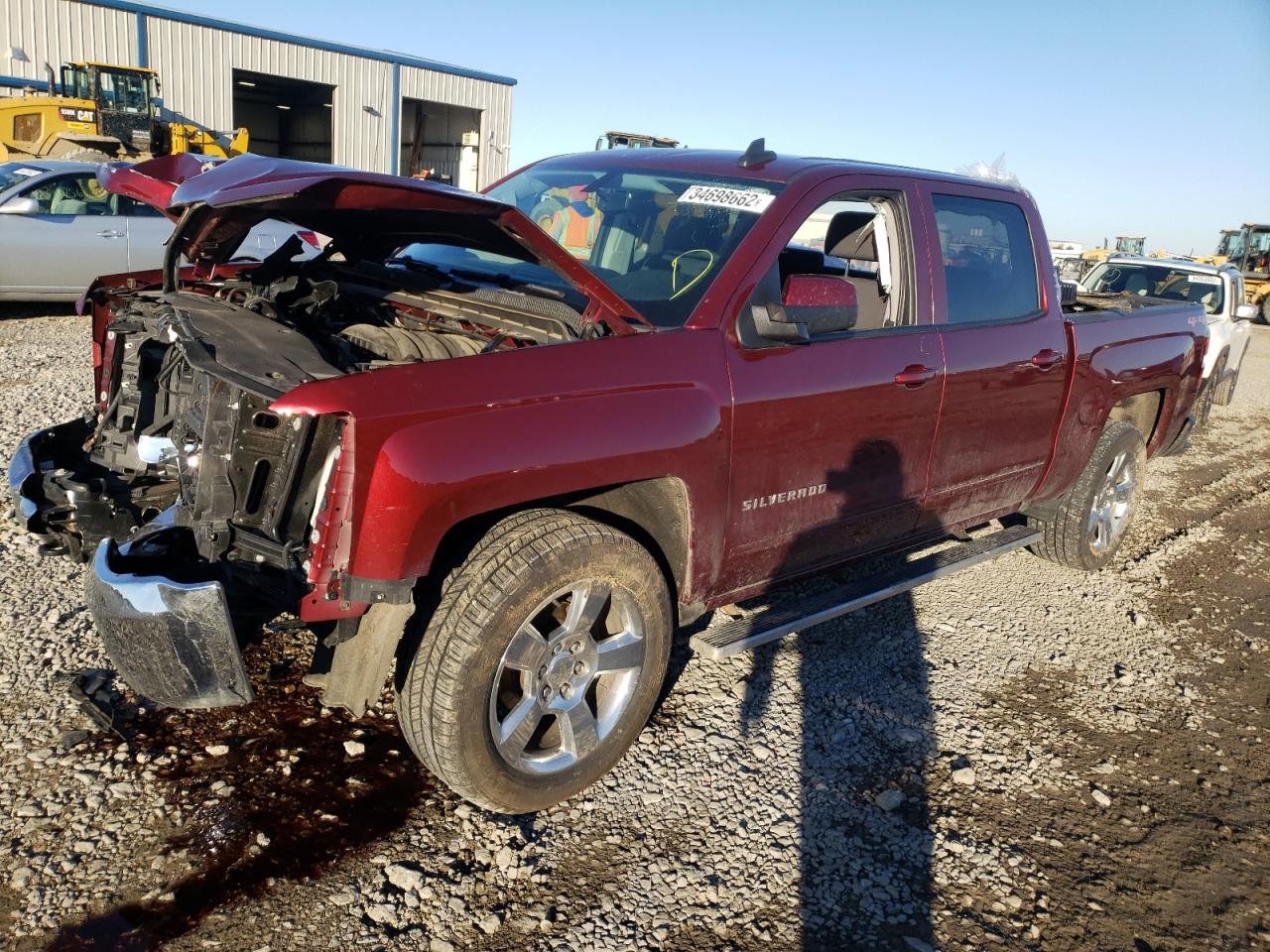 Photo 2 from auction – 2017 CHEVROLET SILVERADO with VIN 3GCUKREC9HG234714